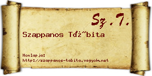 Szappanos Tábita névjegykártya